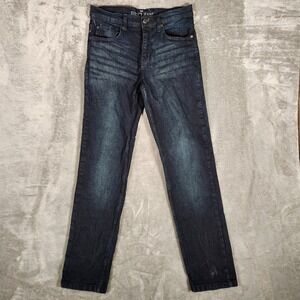 Steve's‎ Jeans Women's Size 16 Blue Dark Stretch Slim Fit Denim SU7D8DKINP